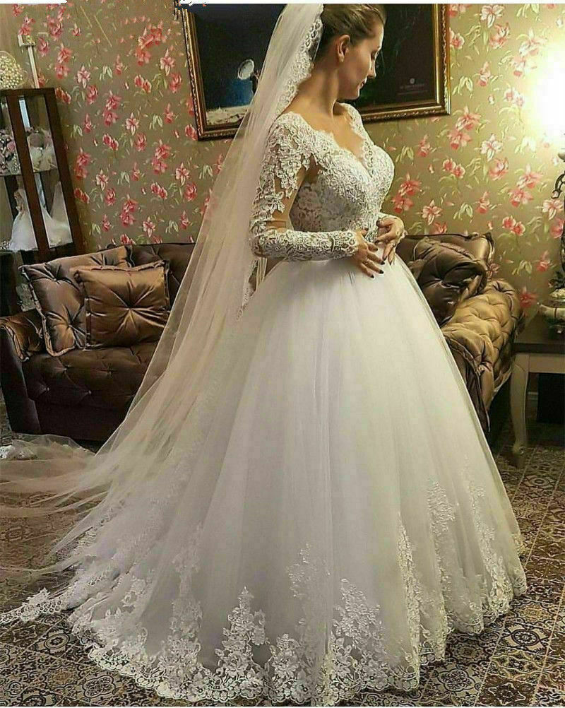 long white bridal dresses AW Maud Wedding Dress