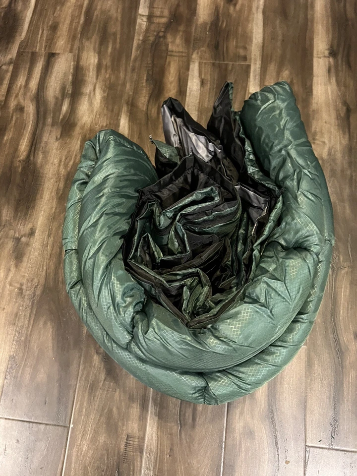 STANSPORT 40°F HUECO 4 LB RECTANGULAR SACO DE DORMIR FRANELA CAMPING EXTERIOR NUEVO Foto 4 de 4