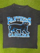 1993 Carolina Panthers - Old Logo - Vintage NFL T Shirt Large
