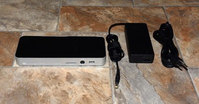 OWC Thunderbolt 3 Dock OWCTB3DK12PSL USB-C Docking Station w/ Power Adapter Test