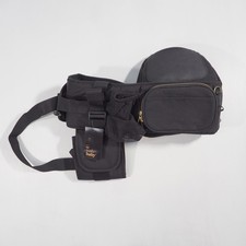 Tushbaby Hip Seat Baby Carrier Black Ergonomic Waist Belt Infant Toddler Storage