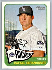 Rafael Betancourt 2014 Topps Heritage Colorado Rockies #179