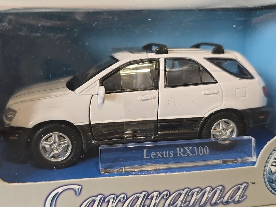 CARARAMA 1:43 SCALE LEXUS RX300 WHITE DIECAST MODEL CAR BOXED - Image 2 of 2
