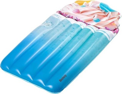 Bestway Luftmatratze Milchshake 185x89 cm Pool Schwimmliege Bunt