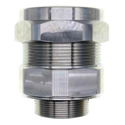 THOMAS & BETTS ST200-476SS STARTECK JACKETED CABLE CONNECTOR, STAINLESS, 2'' HUB