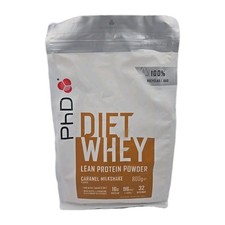 PhD Diet Whey Caramel Milkshake, Low Calorie Protein Powder | 800g - BBE01/2026 19.99 per kilo