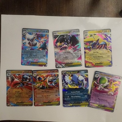 Pokemon TCG Mega Evolution Ex Lot of 7