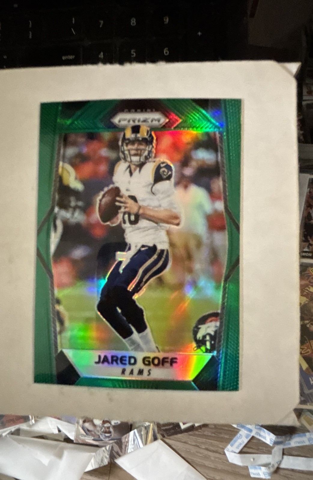 2017 Panini Prizm - Jared Goff #59 Green Prizm