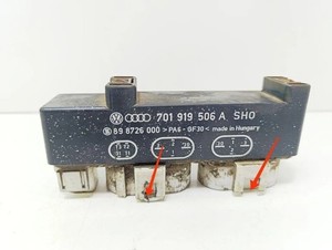 SEAT ALHAMBRA 7V8, 7V9 Lüfterrelais 701919506A 1.90 Diesel 1999 31302179