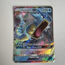 Pokémon Gyarados GX TCG SM212 Holo Promo Card Gem Mint Condition