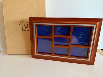 Jordan Mark Wooden Photo Album 14x10 New In Box 