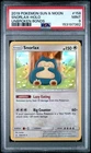 SNORLAX - HOLO 2019 Pokemon Sun & Moon Unbroken Bonds 158/214 PSA 9 Mint