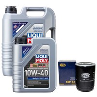 MotoröL Set MOS2 10W-40 Liqui Moly 6 Liter + ÖLfilter FüR Rover 80 Toyota 2.4
