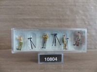 Preiser 10804 H0 Figuren Fotografen Mit Stativ 1:87 In Ovp