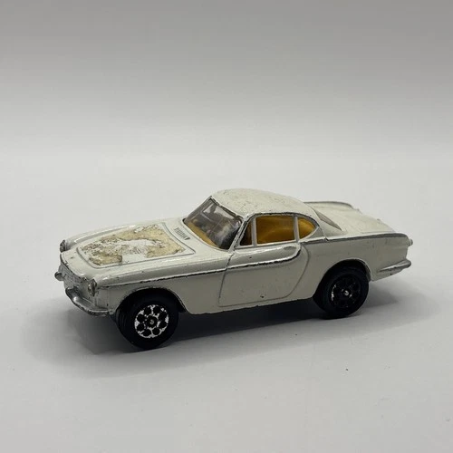 Corgi 258 Volvo P1800 The Saint - Vintage RARE WHIZZ  WHEEL VERSION 1/43 SCALE