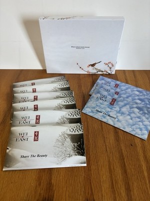 Wei East China Skincare Samples/Travel Products- Sealed Box & 9 Envelopes