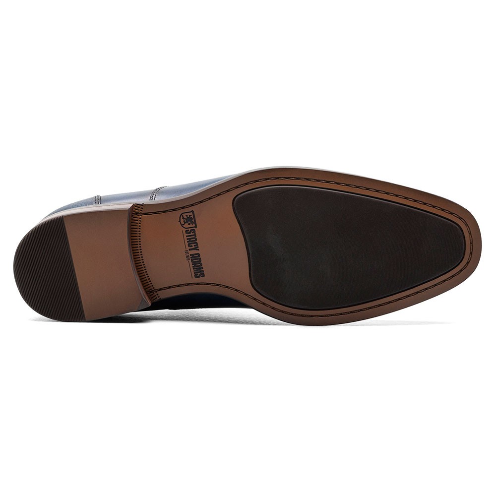 Stacy Adams Shoes Kallum Cap Toe Oxford Navy Size 9 — photo 2