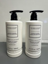 2 PACK Gilchrist & Soames London Collection Conditioner 12.2oz Pump Bottle 360mL