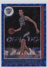 2021-22 Panini NBA Hoops Blue Explosion 2/59 Aleksej Pokusevski #13 2s2