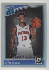 2018-19 Panini Donruss Optic Rated Rookie Holo Prizm Khyri Thomas #173 0e3
