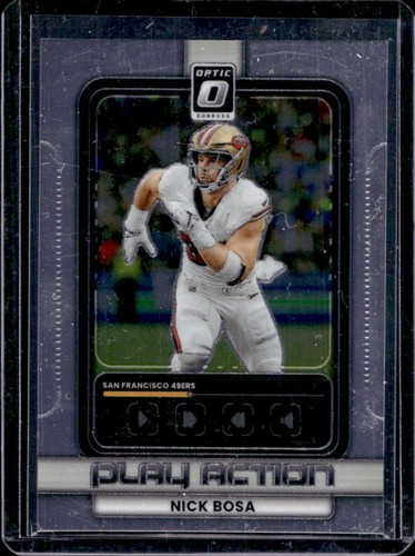 2025 Donruss Optic Nick Bosa Base (RAW)