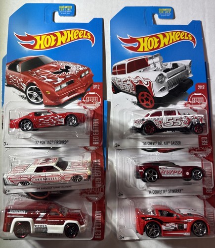 Hot Wheels Red Edition #3/12 Target Exclusive 2017 - Pontiac Firebird 77 1/64