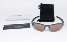 SUNGLASSES OAKLEY FLAK JACKET XLJ 03-916 NEW GREY SPORT MOON MUZUM OTT OG U.S.A.