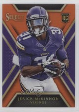 2014 Panini Select Rookies Orange Prizm 66/75 Jerick McKinnon #135 u6m