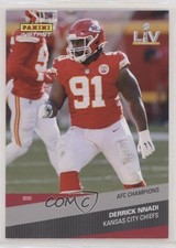 2020 Panini Instant NFL AFC Champions /425 Derrick Nnadi #250 0q3