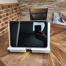 IPAD Stand White  / Picture Stand White  11"W  x  7 3/4" H x 1/4" Thick- USA