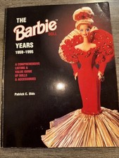 The Barbie Doll Years Book Patrick C Olds 1959-1995 Listing and Value Guide