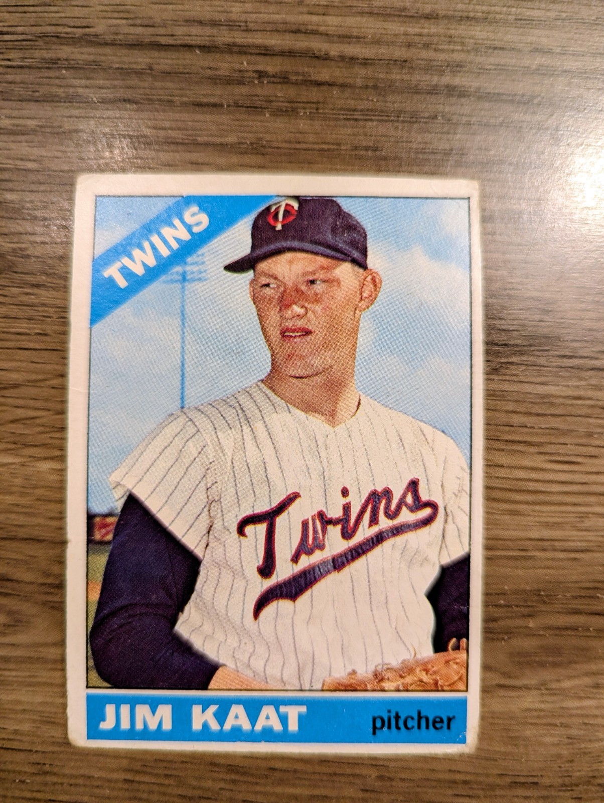 1966 Topps Baseball Jim Kaat Minnesota Twins HOF!! #445 (G/VG)