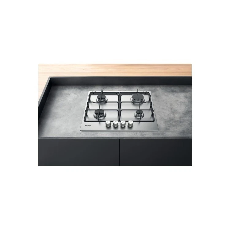 Stainless Steel Gas hob Whirlpool PPH60PFIXUK 60cm NEW with 10 year warranty - Image 2 of 4