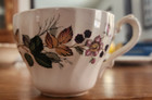 Chelsea Olde Hedgerow Cup & Saucer Set Porcelain MYOTT by Staffordshire White ! — photo 8