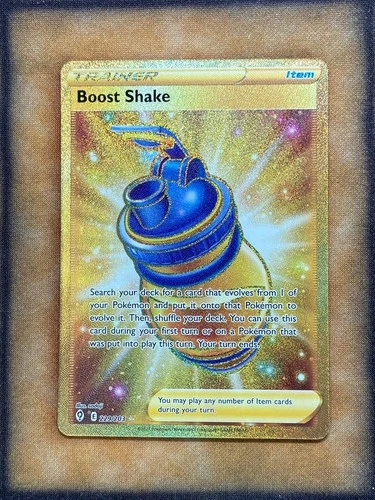 Pokemon Boost Shake 229/203 Evolving Skies Secret Rare NM