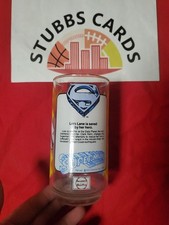 Superman The Movie "Lois Lane Is Saved By Her Hero" Pepsi Glass 1978