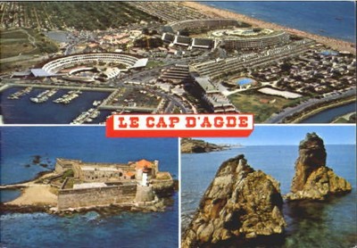 Cap-d Agde Fliegeraufnahme x 1987