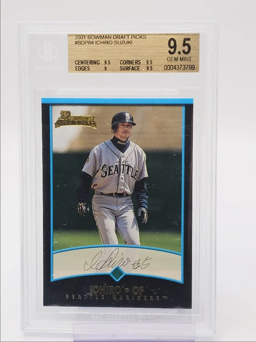 Bowman Ichiro Suzuki Rookie Baseball Sports Trading Cards