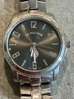 U.S. POLO ASSN. Men's Watch USC80041 - SS Caseback - New Battery!