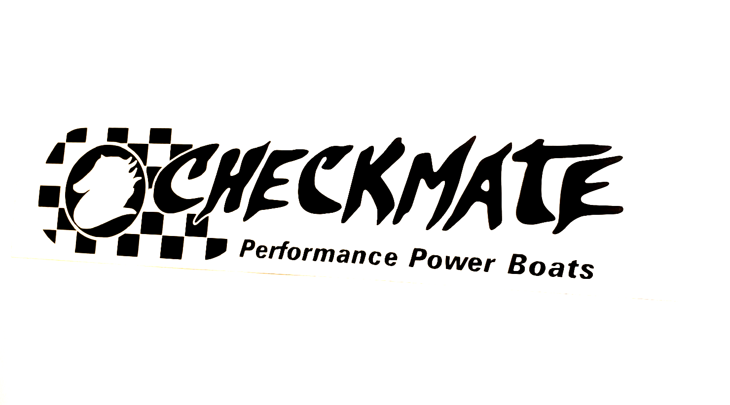 Checkmate Racing Sticker checkmate boat Decals Stickers 12