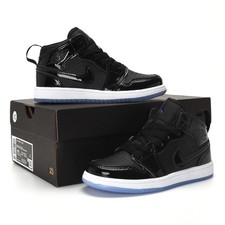 Jordan 1 Mid 'Space Jam' Kids Size US 8C-3Y