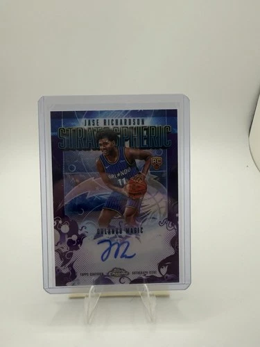 2025 Topps Chrome Jase Richardson Base (RAW)