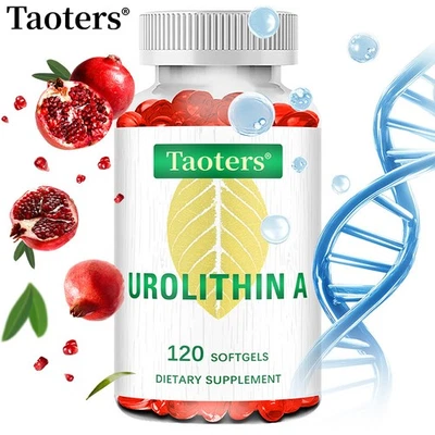 TAOTERS Urolithin A Capsules - Improves overall health Increases endurance and strength