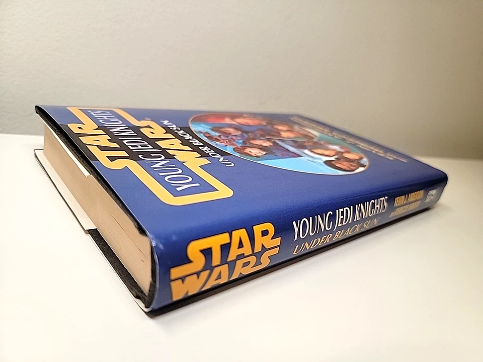 UNDER BLACK SUN Star Wars Young Jedi Knights rare SFBC hardcover w/DJ 1999 Foto 2 de 4