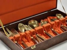 Eldan Flatware Kitchen Utensils Set of 16 w/ Box