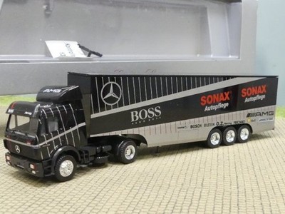 1/87 Herpa MB SK DTM Truck AMG Boss SOWAX Koffer-Sattelzug