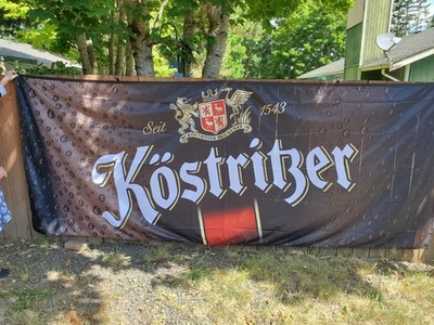 Fahnen Herold Köstritzer Magische Biere Flag Banner 12' X 5' New Oktoberfest NOS