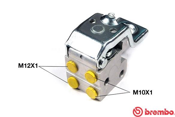 BREMBO R 68 014 Brake Force Regulator for NISSAN,RENAULT