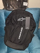 NEW! Alpinestars GFX V2 Backpack - Black w/ Red Interior  NWT