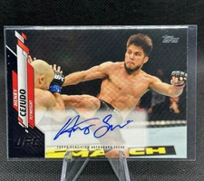2020 Topps UFC: Henry Cejudo [UFC Autographs] Black Holo AUTO (UFCA-HC) /50